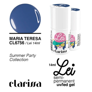 Clarissa طلاء أظافر شبه دائم Tpo Free 14 مل ماريا تيريزا 