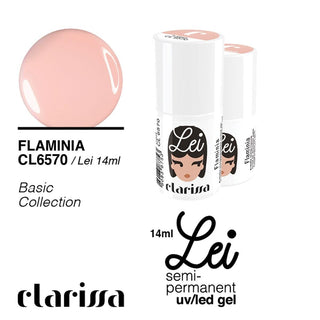 Clarissa Vernis Semi-Permanent Tpo Free 14 Ml Flaminia 