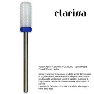 Clarissa رأس كليمت سيراميك أسطوانة 