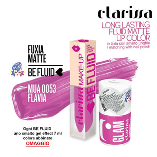 비 플루이드 립 컬러 푸시아 매트 Flavia 