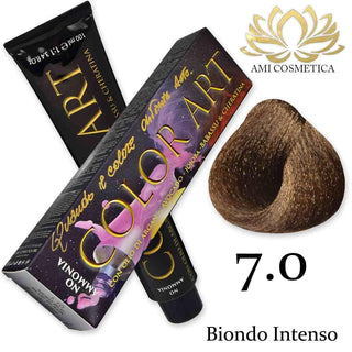 Color Art Senza Ammoniaca 100 ml 7.0 Biondo Intenso — Tinta per capelli