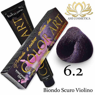 Color Art Senza Ammoniaca 100 ml 6.2 Biondo Scuro Violino — Tinta per capelli