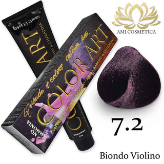 Color Art Senza Ammoniaca 100ml 7.2 Biondo Violino — Tinta per capelli