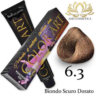Color Art Senza Ammoniaca 100ml 6.3 Biondo Scuro Dorato — Tinta per capelli