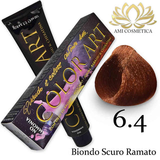 Color Art Senza Ammoniaca 100 ml 6.4 Biondo Scuro Ramato — Colorante per capelli