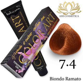 Color Art Bez amoniaku 100 ml 7.4 Měděná blond 