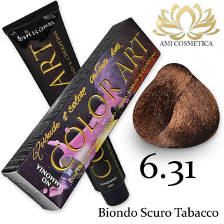 Color Art Senza Ammoniaca 100 ml 6.31 Biondo Scuro Tabacco — Colorante per capelli
