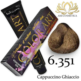 Color Art Senza Ammoniaca 100 ml 6.351 Cappuccino Ghiaccio — Colorante per capelli