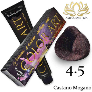 Color Art Sans Ammoniaque 100 Ml 4.5 Châtain Acajou 