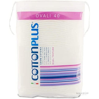 Cotton Plus 40 soikeaa vanulappua 100% hydrofiilistä puuvillaa 