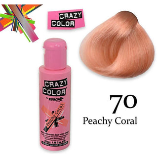 Crazy Color Semipermanente 100 Ml Peachy Coral 