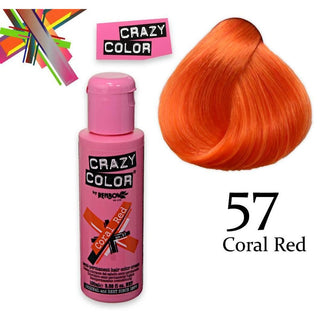Crazy Color Semipermanente 100 Ml Koraalrood 