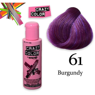 Crazy Color Semipermanente Bordeaux 100 ml — Smalto semipermanente