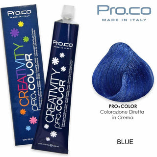 Creativity Pro.Color 100 ml Blu — Colorante semi-permanente