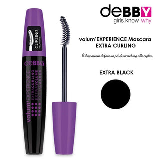 Debby Volum'Experience Mascara Extra Curling Black 