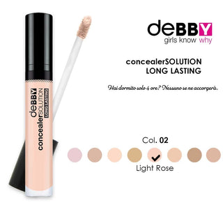 Debby Fluid Concealer Solution 02 - Light Rose 