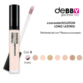 Debby Fluid Concealer Solution 0 - Ivory 