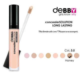 Debby Solution Fluid Concealer 3.5 - Honey 