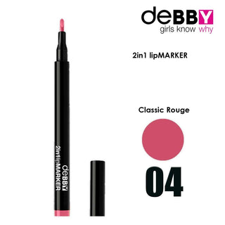 Lip Marker Debby 2 In 1 Col.04 