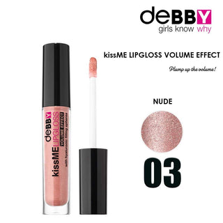 Debby Kissme Volumizing Lip Gloss 03 Nude 