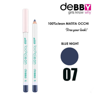 Debby 100% Eye Pencil Clean 7 Blue Night 