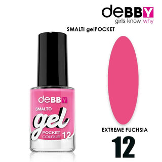Debby Gel Polish Pocket 12 Extreme Fuchsia 