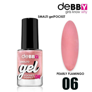 Debby Gel Polish Pocket 06 Pearly Flamingo 