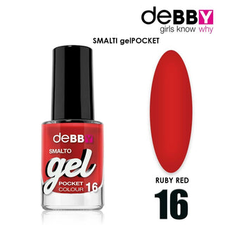 Debby Gel Polish Pocket 16 Ruby Red 
