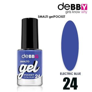 Debby Gel Polish Pocket 24 Electric Blue 