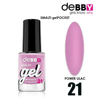 Debby Gel Polish Pocket 21 Power Lilac 