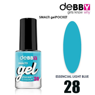 Debby Gel Polish Pocket 28 Essential Light Blue 
