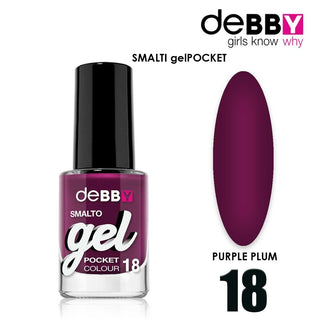 Debby Gel Polish Pocket 18 Plum Purple 
