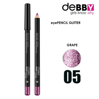 Debby Debby Glitter Eye Pencil 5 Glitter Grape 