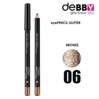 Debby Debby Glitter Eye Pencil 6 Glitter Bronze 