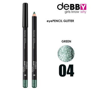 Debby Debby Glitter Eye Pencil 4 Glitter Green 