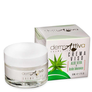 Dermattiva 알로에 베라 및 히알루론산 얼굴 크림 50ml 