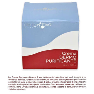 Dermattiva Crème Dermo Purifiante 50 Ml 