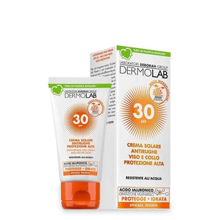 Dermolab Creme Solar Antirrugas Rosto Pescoço Proteção Alta 50 Ml Spf 30 