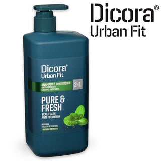 Dicora Uf 샴푸 앤 컨디셔너 2 인 1 800ml 퓨어 & Fresh 
