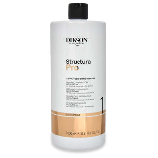 Dikson Structura Pro Preparer Shampoo 1000 Ml Alkaline Ph 8 