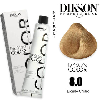 Dikson Color 120 ml 8.0 8N Biondo Chiaro — Colorante per capelli