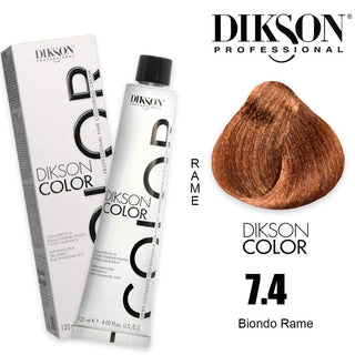 Dikson Color 120 ml 7.4 7R Biondo Rame — Tinta per capelli