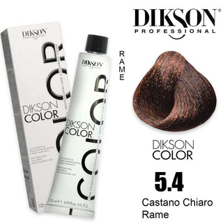Dikson Color 120 ml 5.4 Castano Chiaro Rame — Colorante per capelli