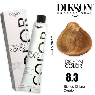 Dikson Color 120 ml 8.3 - 8D Biondo Chiaro Dorato — Colorante per capelli