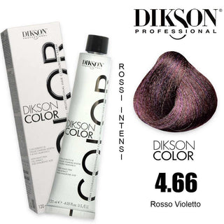 Dikson Color 120 ml 4.66 - 4Rr Rosso Violetto — Colorante per capelli