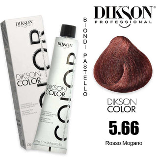 Dikson Color 120 ml 5.66 - 5Rr Rosso Mogano — Colorante per capelli