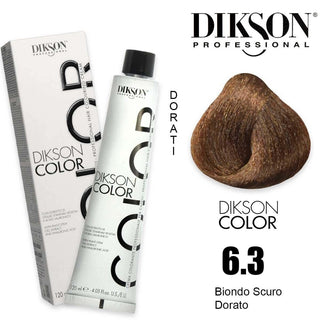Dikson Color 120 ml 6.3 - 6D Biondo Scuro Dorato — Colorante per capelli