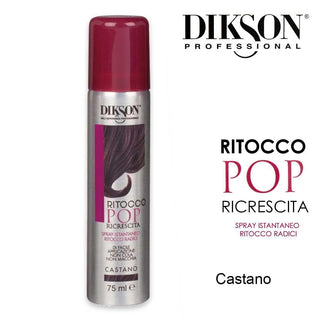 Dikson Pop Ritocco 75 ml Castano — Ritocco colore per capelli