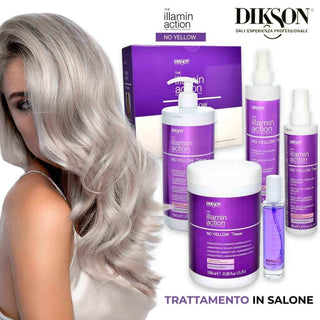 Dikson Kit Illuminaction No Yellow Salone — Kit per capelli