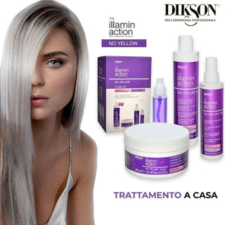 Dikson Bloom Kit Illaminaction No Giallo — Kit capelli